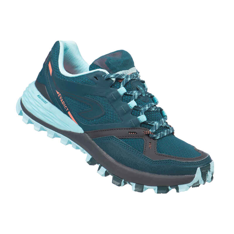 MT 2 Women's Trail Running Shoes - Dark Blue/Light Blue - Decathlon