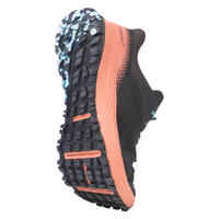 дамски обувки за планинско бягане TR2, черно/розово/синьо