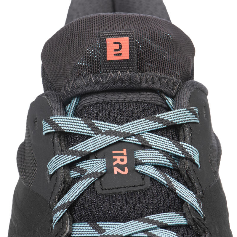 Dámské boty na trailový běh TR2 černo-růžovo-modré 
