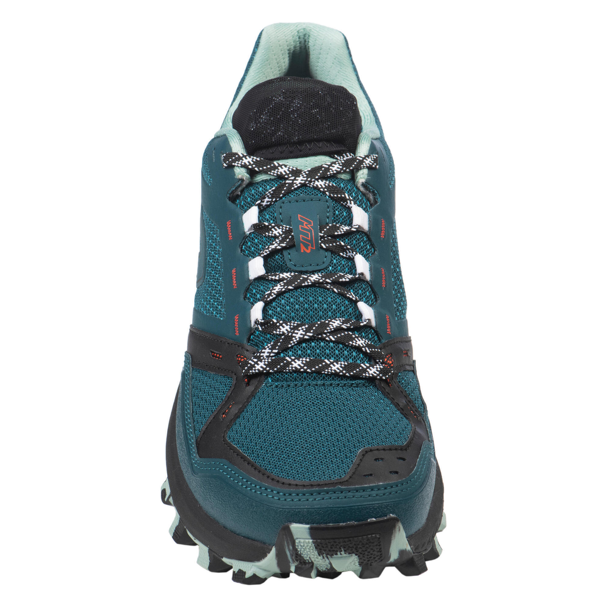 Men's mt2 trail running shoes - blue/green 4/10