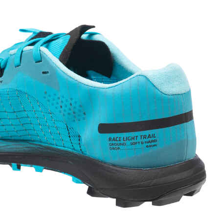 Ανδρικά παπούτσια για ορεινό τρέξιμο Race Light - γαλάζιο και μαύρο