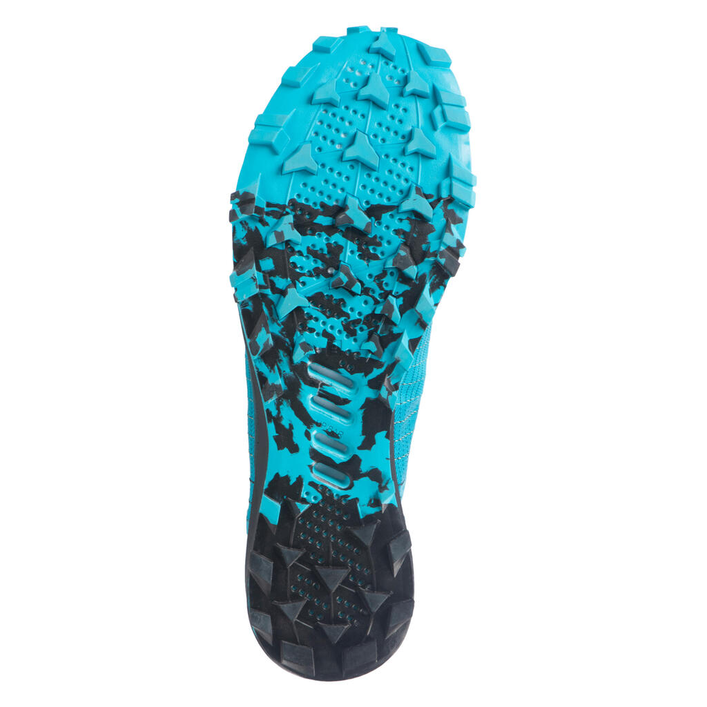 Race Light Men's Trail Running Shoes - sky blue and black