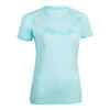 WOMEN'S SHORT-SLEEVED TRAIL RUNNING T-SHIRT-GRAPH BLUE