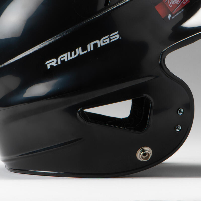 Casque de batteur de baseball/softball Homme - RAWLINGS RCFH noir