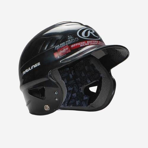 Casque de batteur de baseball/softball Homme - RAWLINGS RCFH noir