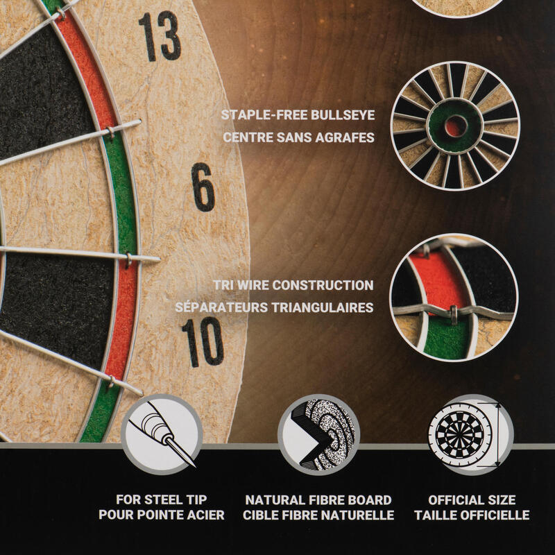 Ţinţă Clasică Darts Club 520 pentru săgeți din oțel  