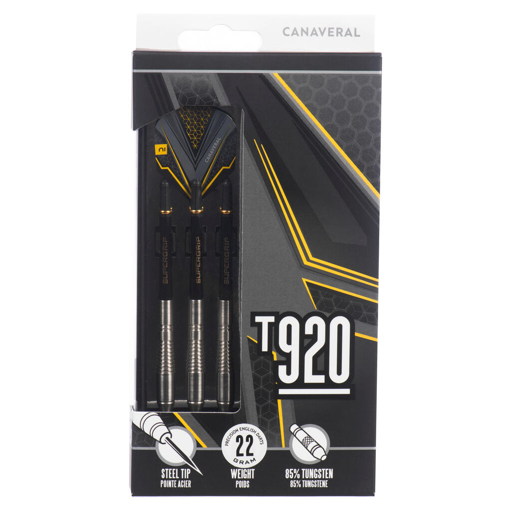 T920 Steel-Tipped Darts Tri-Pack