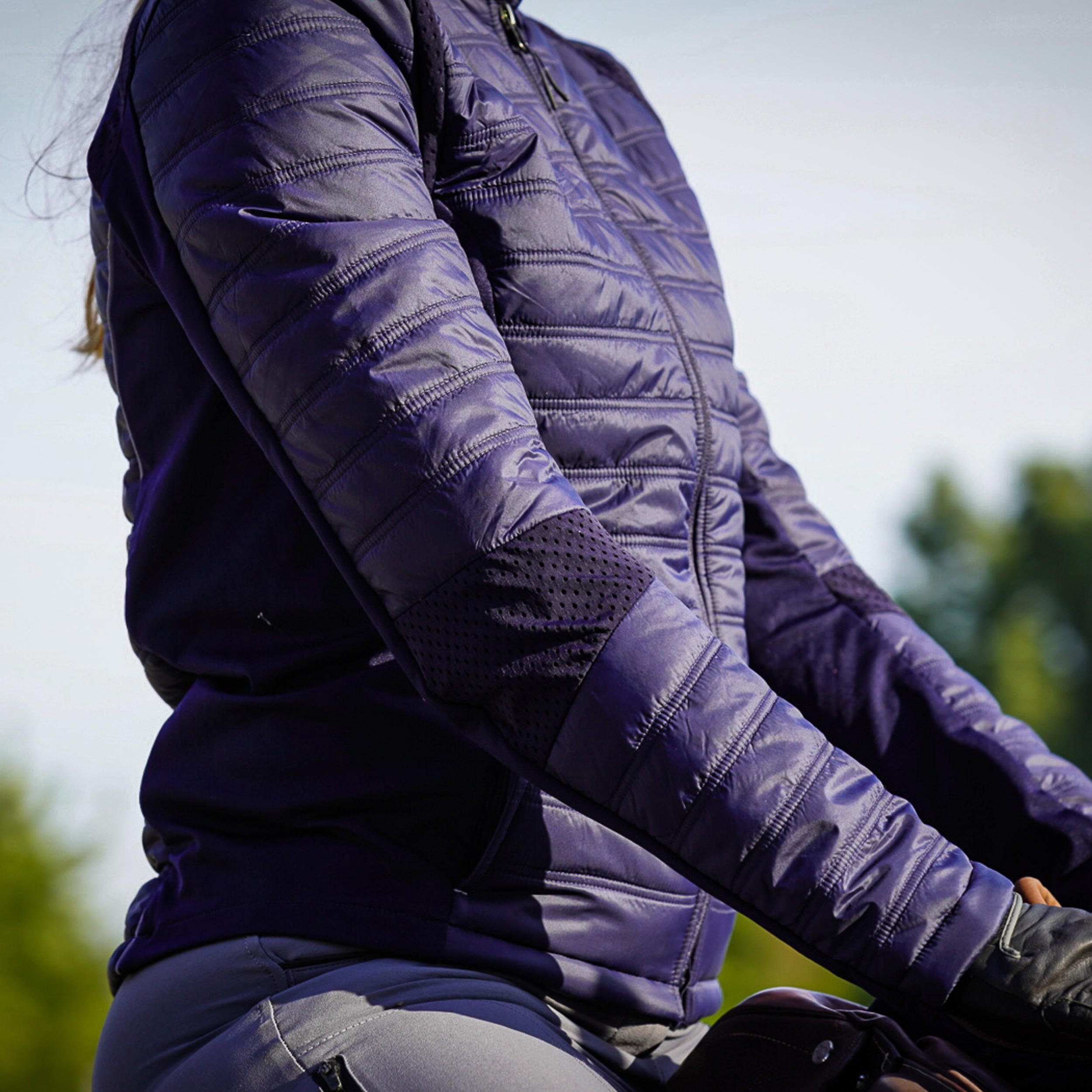 Veste d'équitation femme - 900 bleu 13/13