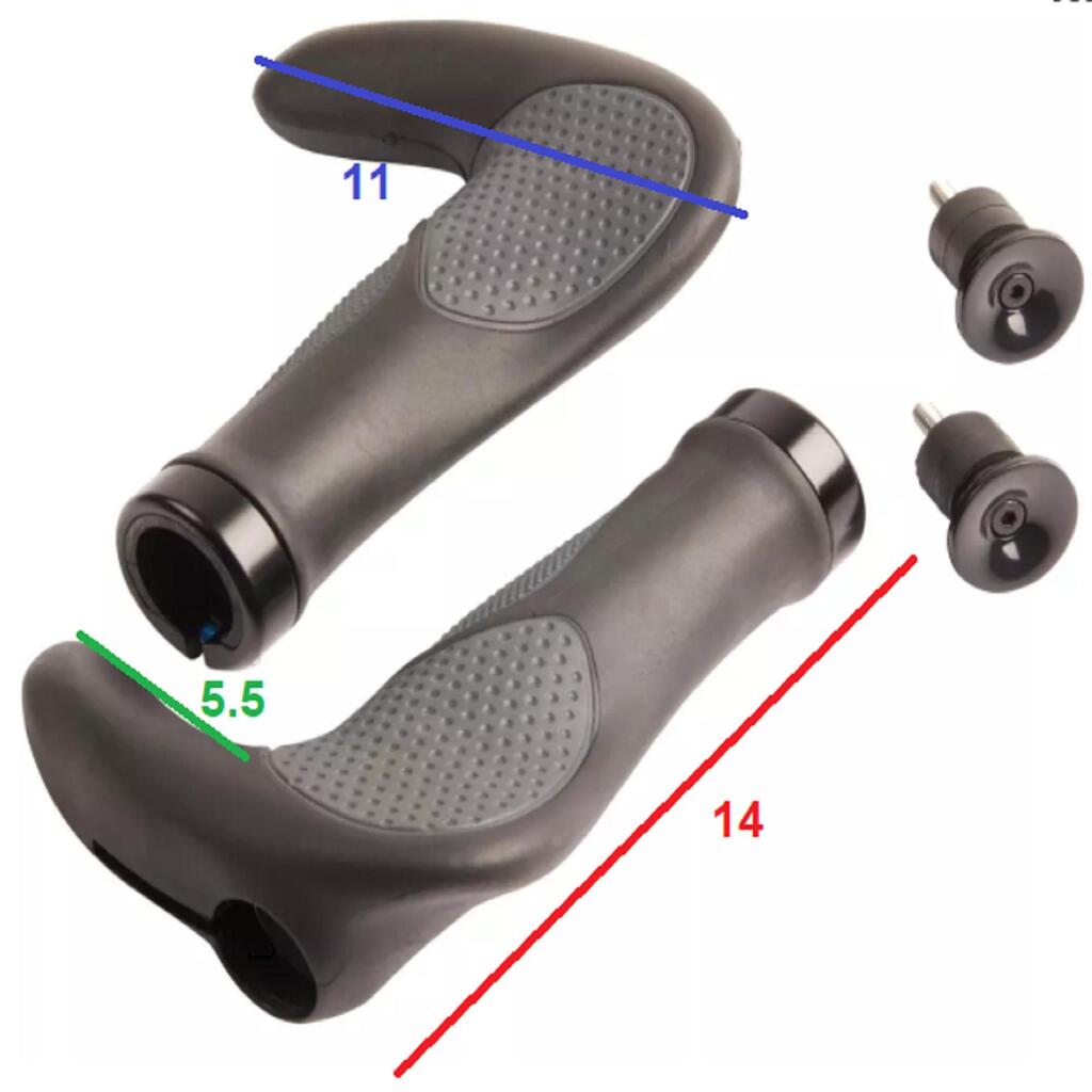 Bike Grips with Bar Ends