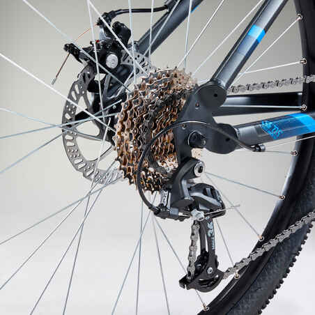 Kelioninis kalnų dviratis „ST 120“, 27,5 col., mėlynas, juodas