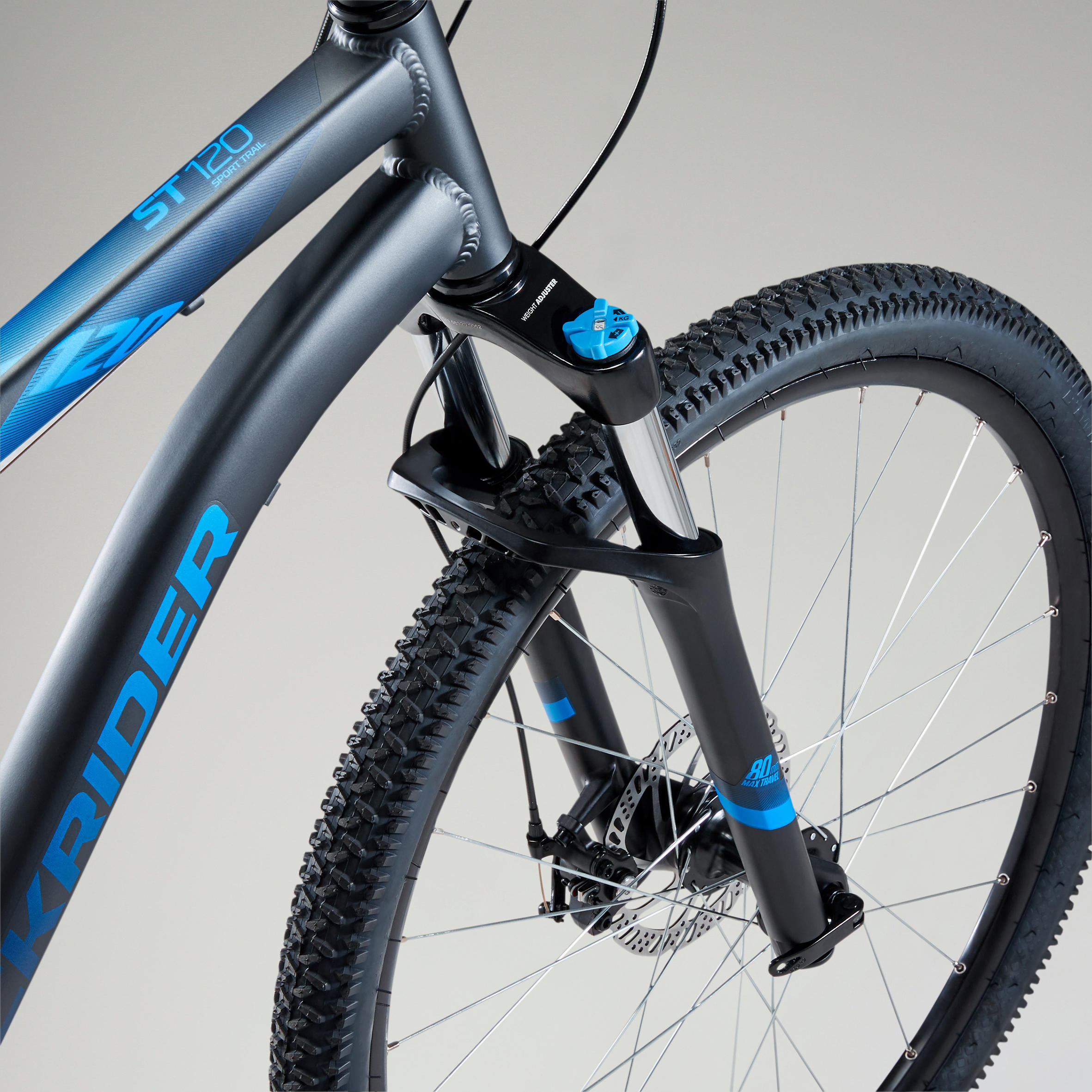 Touring Mountain Bike 27.5 in, ST 120 - ROCKRIDER