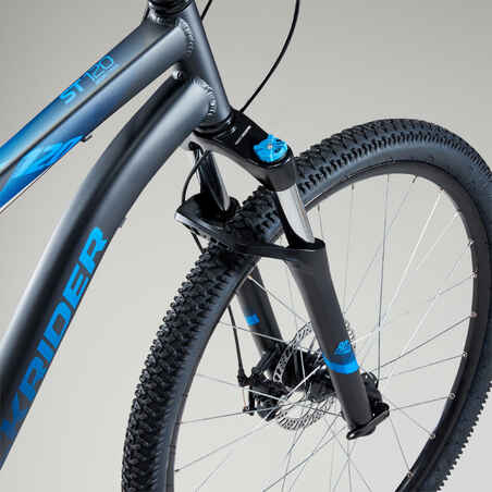 27.5" Touring Mountain Bike ST 120 - Black/Blue