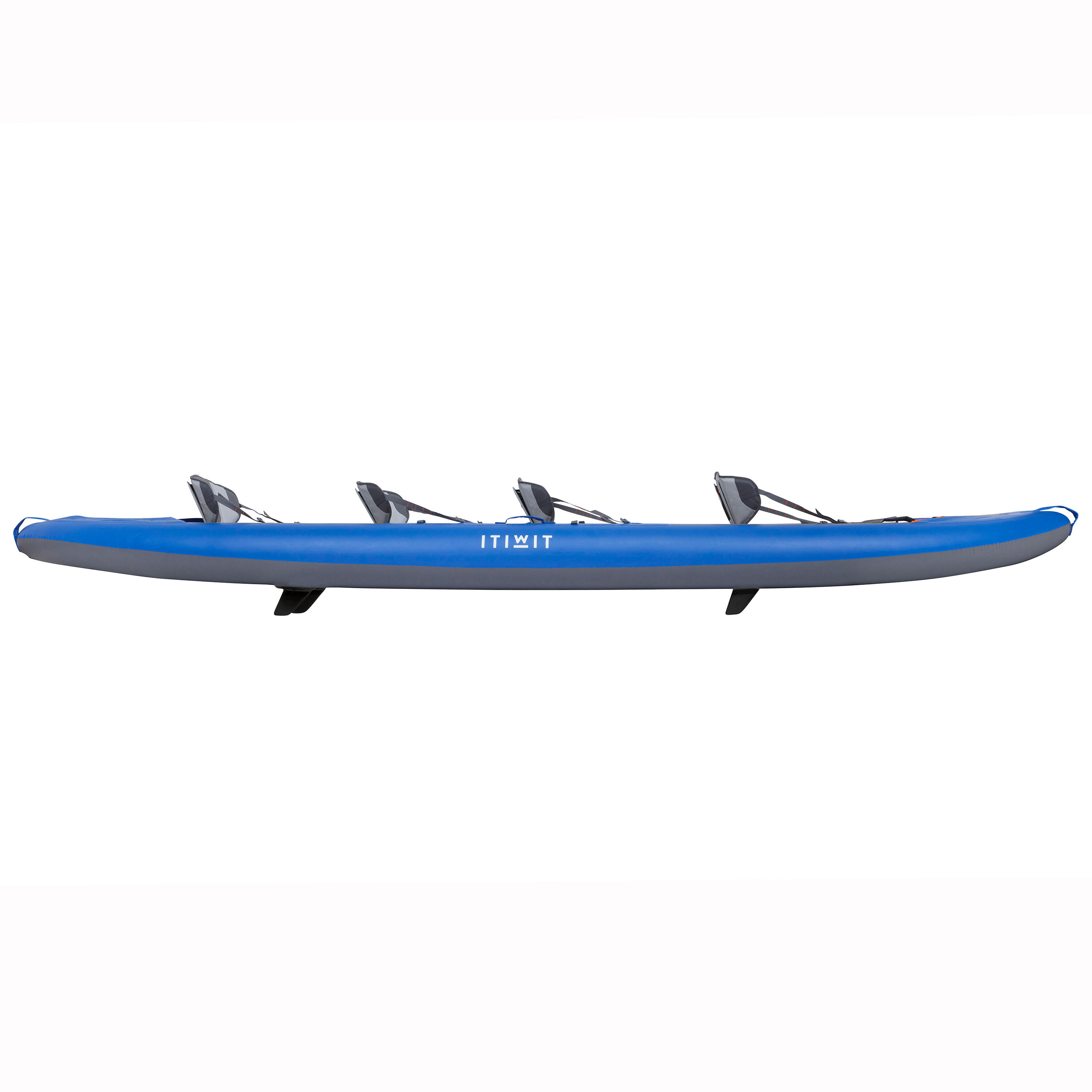 4-seat Inflatable Kayak - KTI X100+ Blue - ITIWIT