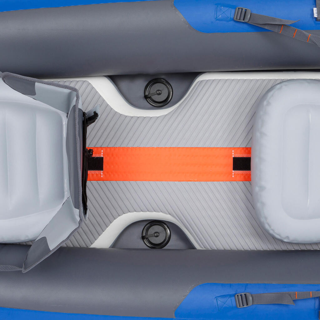 Inflatable 4 person touring Kayak High Pressure Bottom - X100+