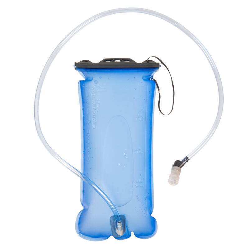 BBAIYULE Sac à dos d'hydratation isotherme avec poche à eau sans BPA de 2  L, pour la course, la randonnée, le cyclisme, l'escalade, le camping, le  vélo (gris noir) : : Sports