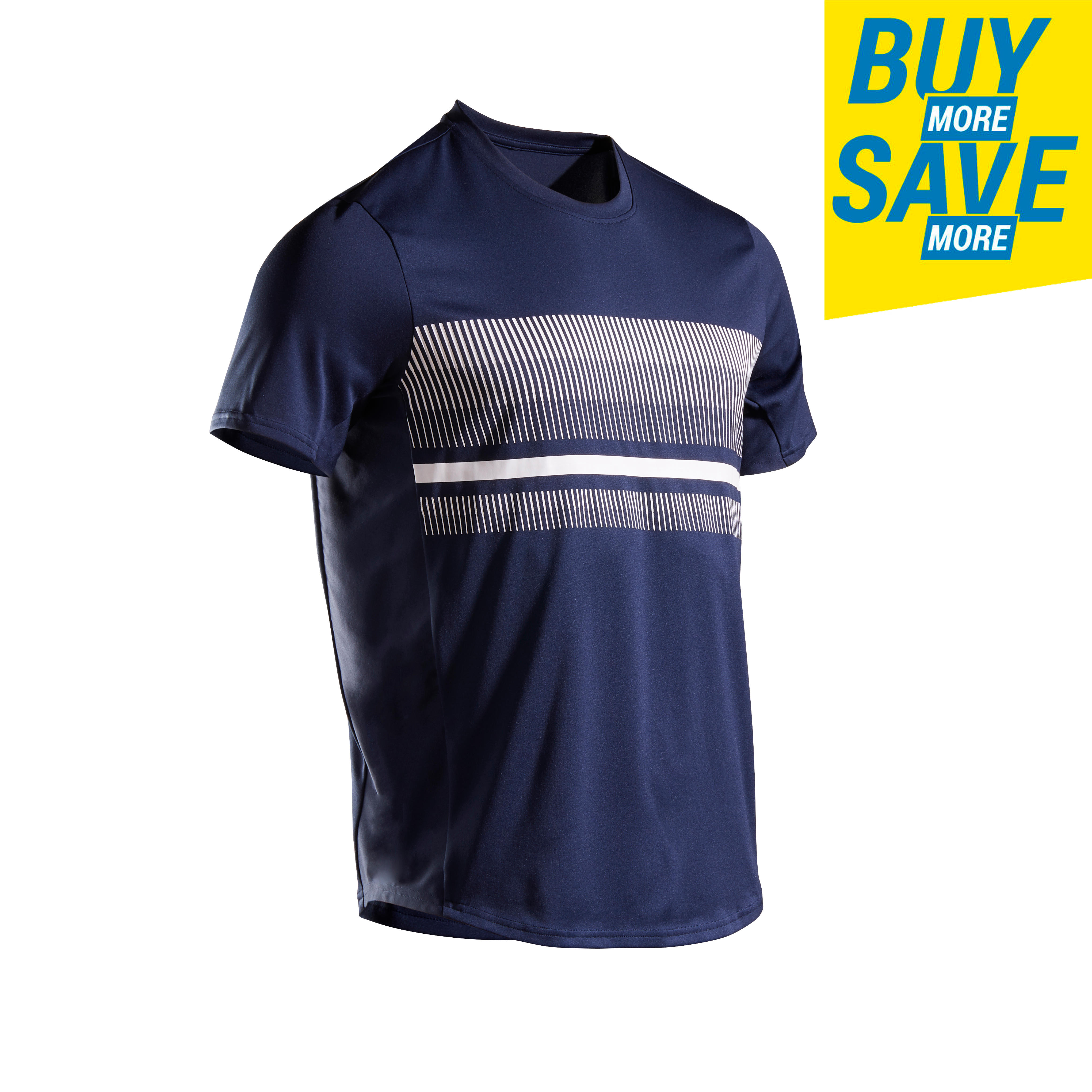 

Men's Tennis T-Shirt TTS100 - Navy -  By ARTENGO | Decathlon, Blue