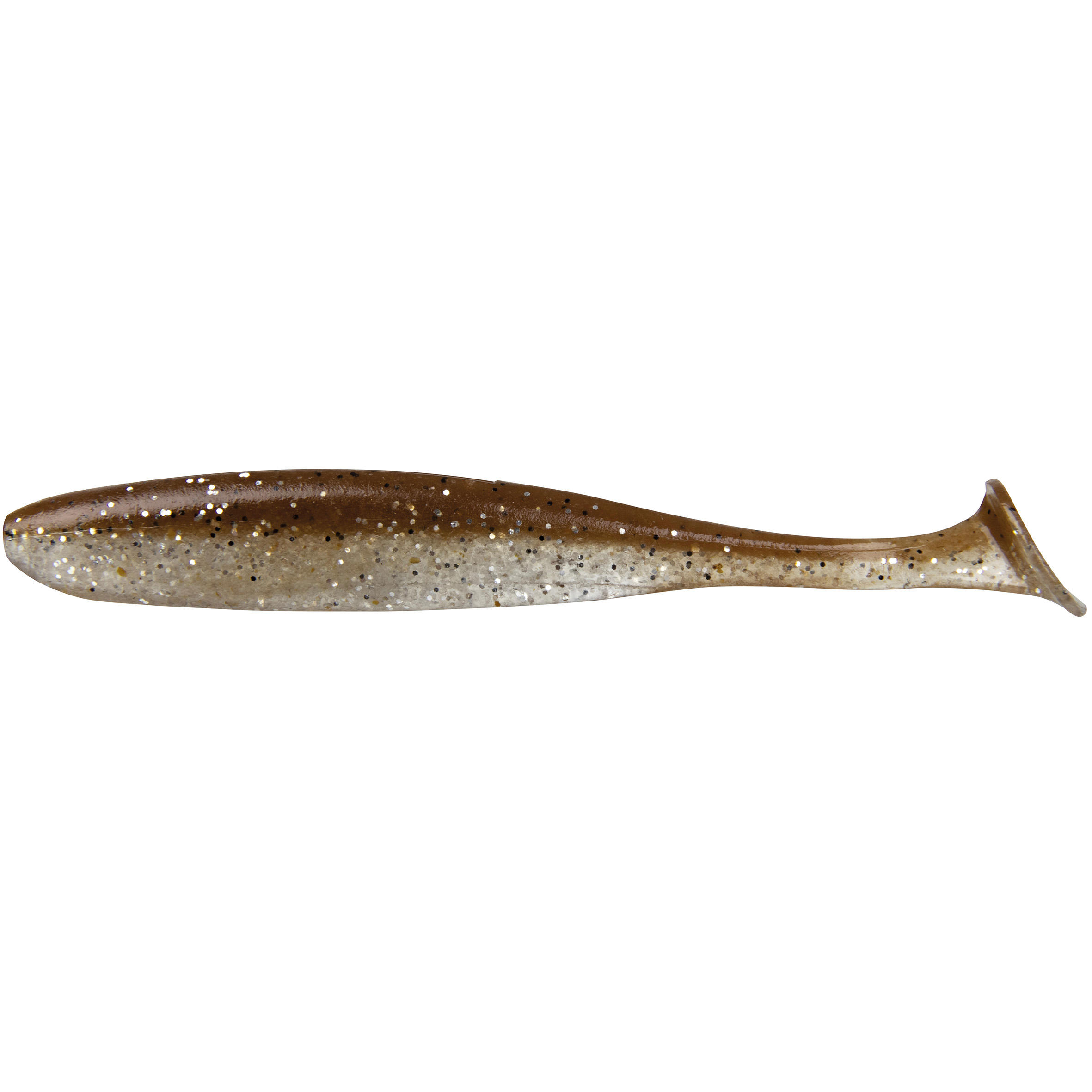 Nălucă Flexibilă pescuit EASY SHINER 3 BROWN KEITECH decathlon.ro