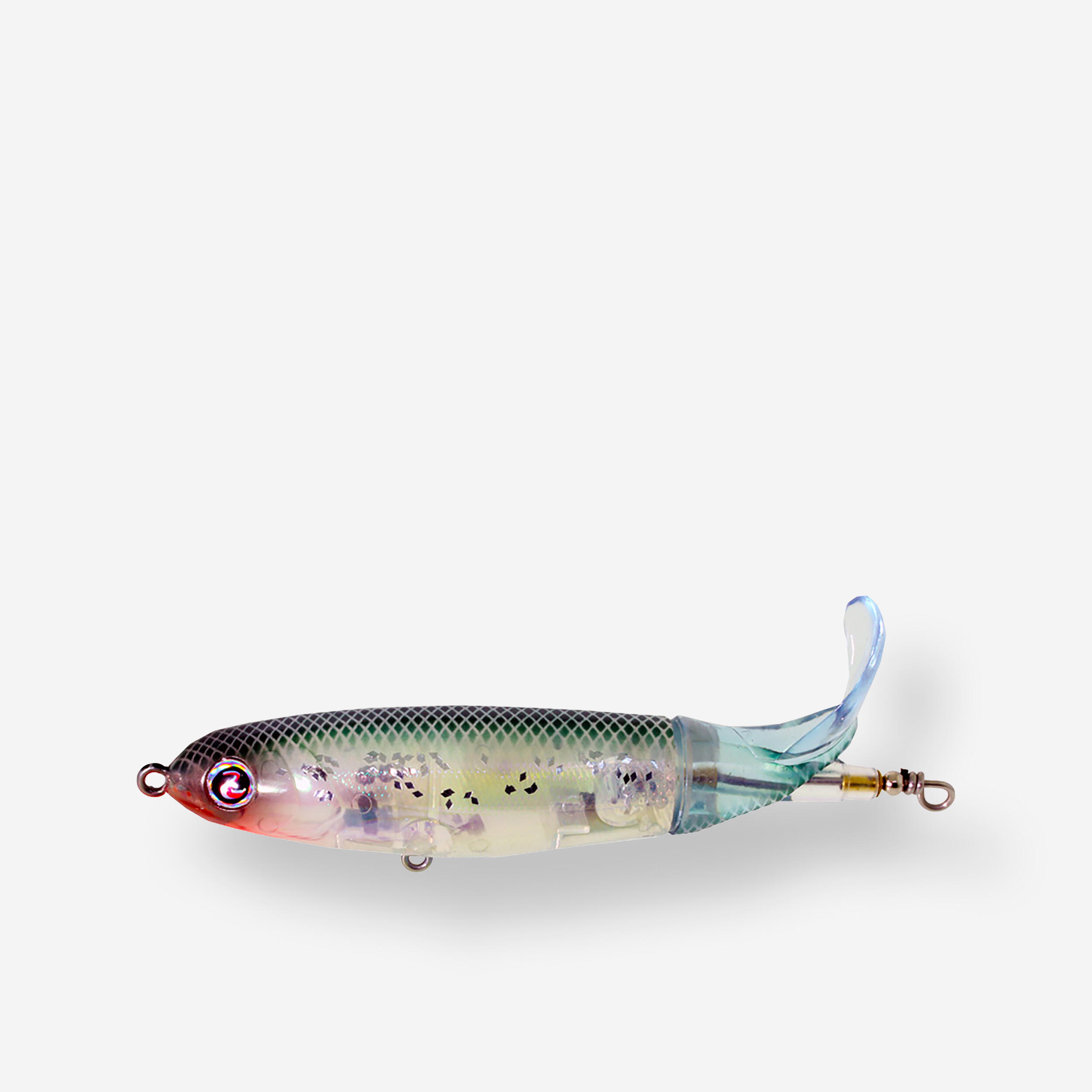RIVER2SEA Plug voor vissen met kunstaas WHOPPER PLOPPER 90 CRYSTAL SH