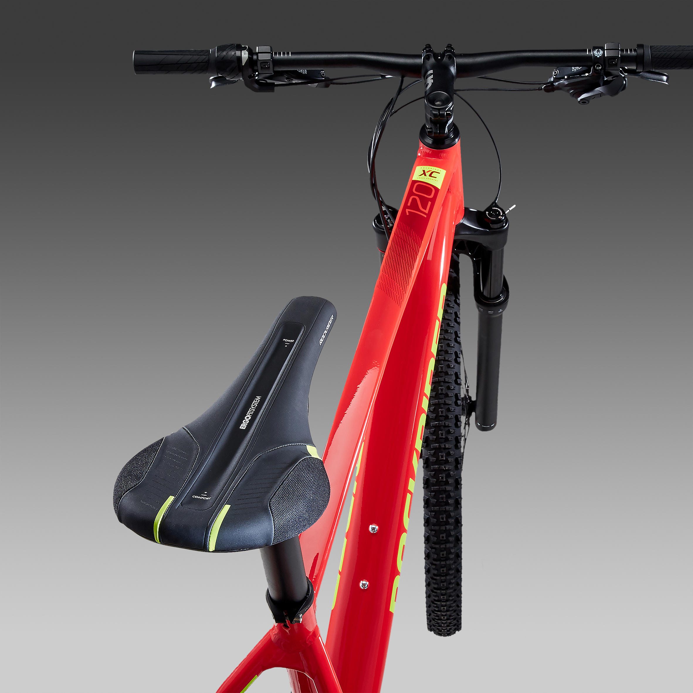 Bicicleta de montaña 29'' aluminio Sram Nx Eagle Rockrider XC120 rojo 13/21