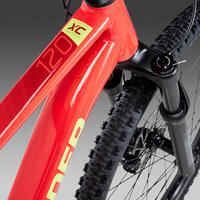 29 Inch MOUNTAIN BIKE ROCKRIDER XC 120 SRAM NX - RED