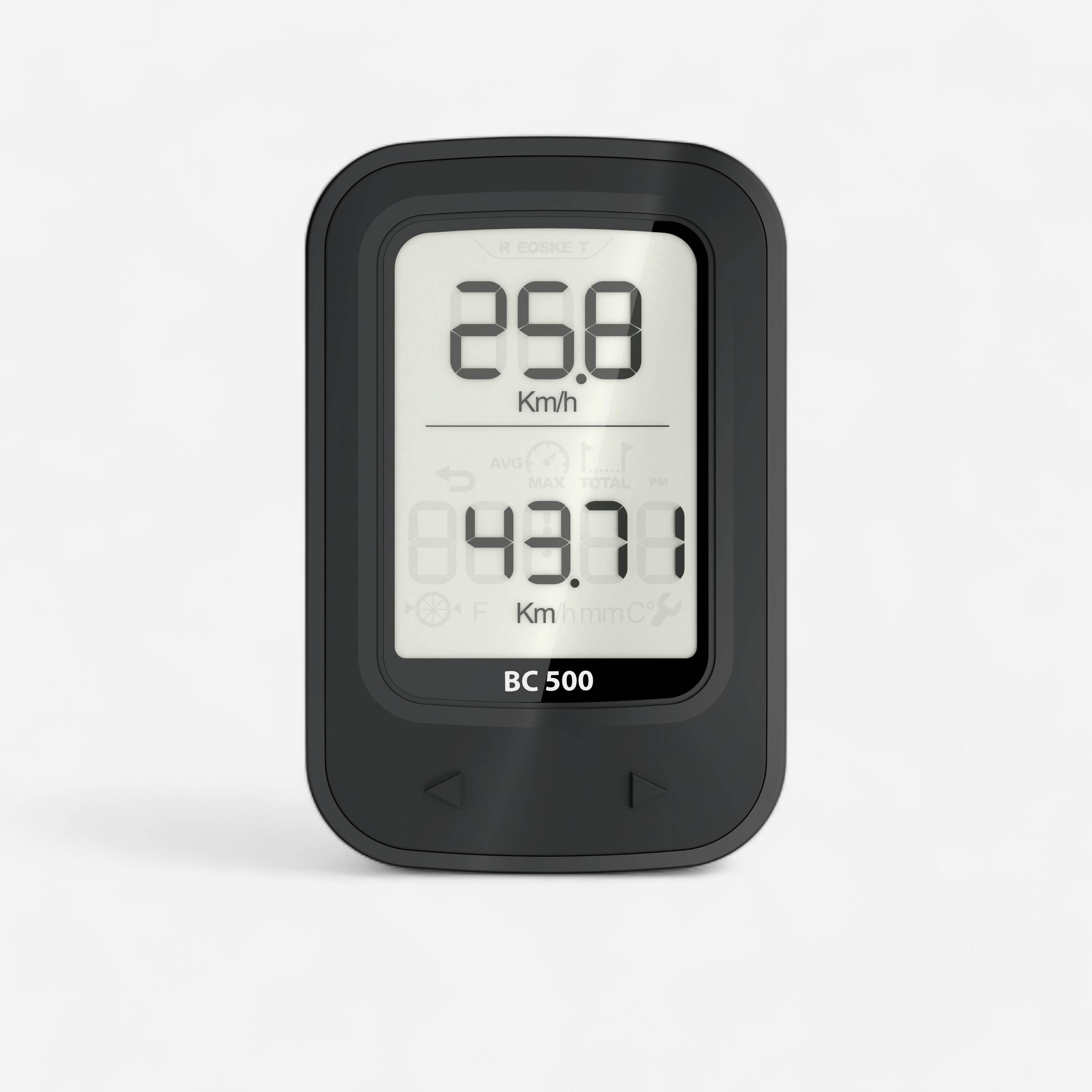 Wireless Bike Cyclometer Van Rysel BC500 - Black -  3