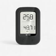 COMPTEUR VÉLO B'TWIN 500 SANS FIL NOIR