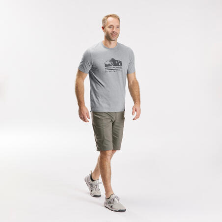 Men's NH500 off-road hiking T-shirt