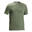 Tricou Drumeție în natură NH500 Verde Bărbați
