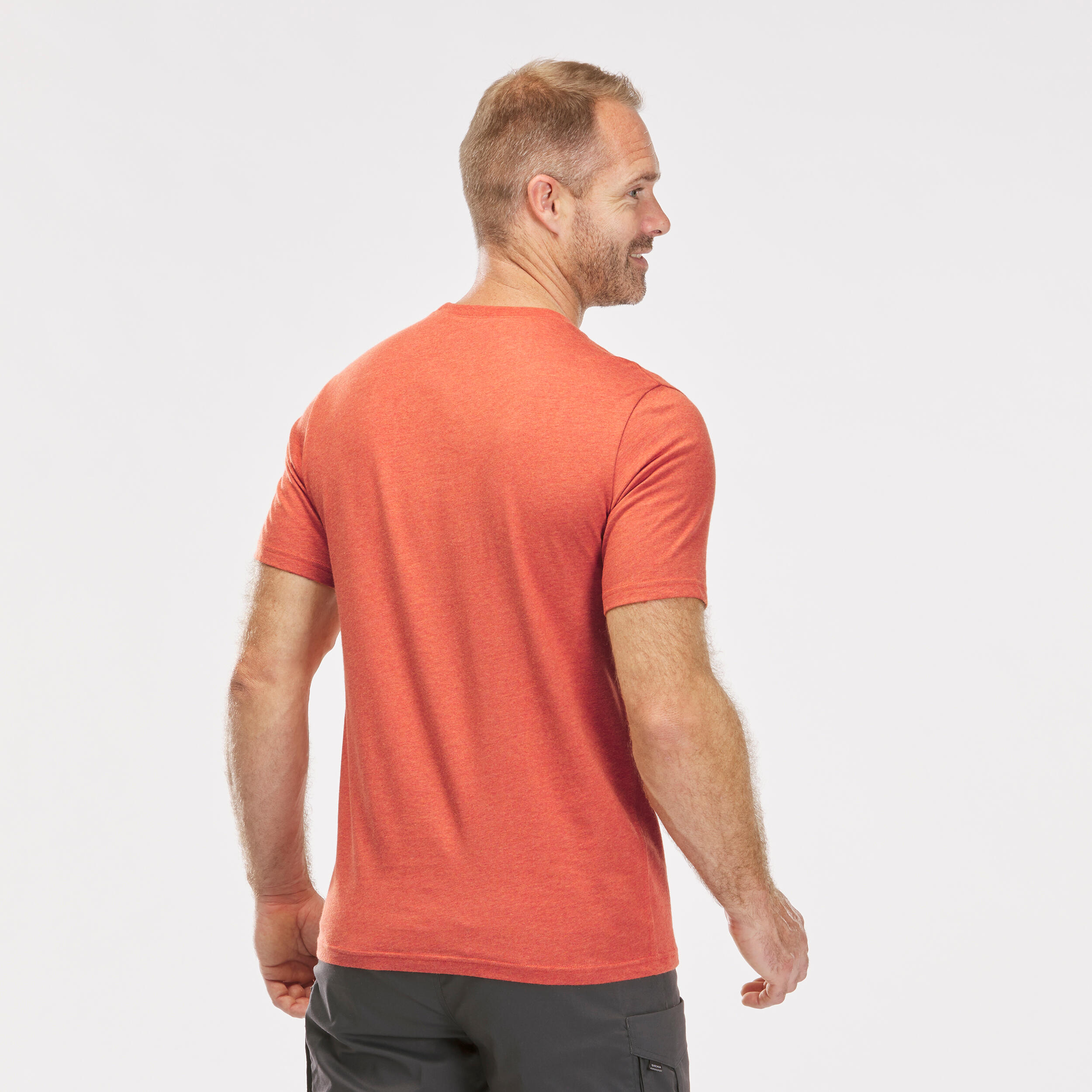 Men's Hiking T-shirt NH500 3/8