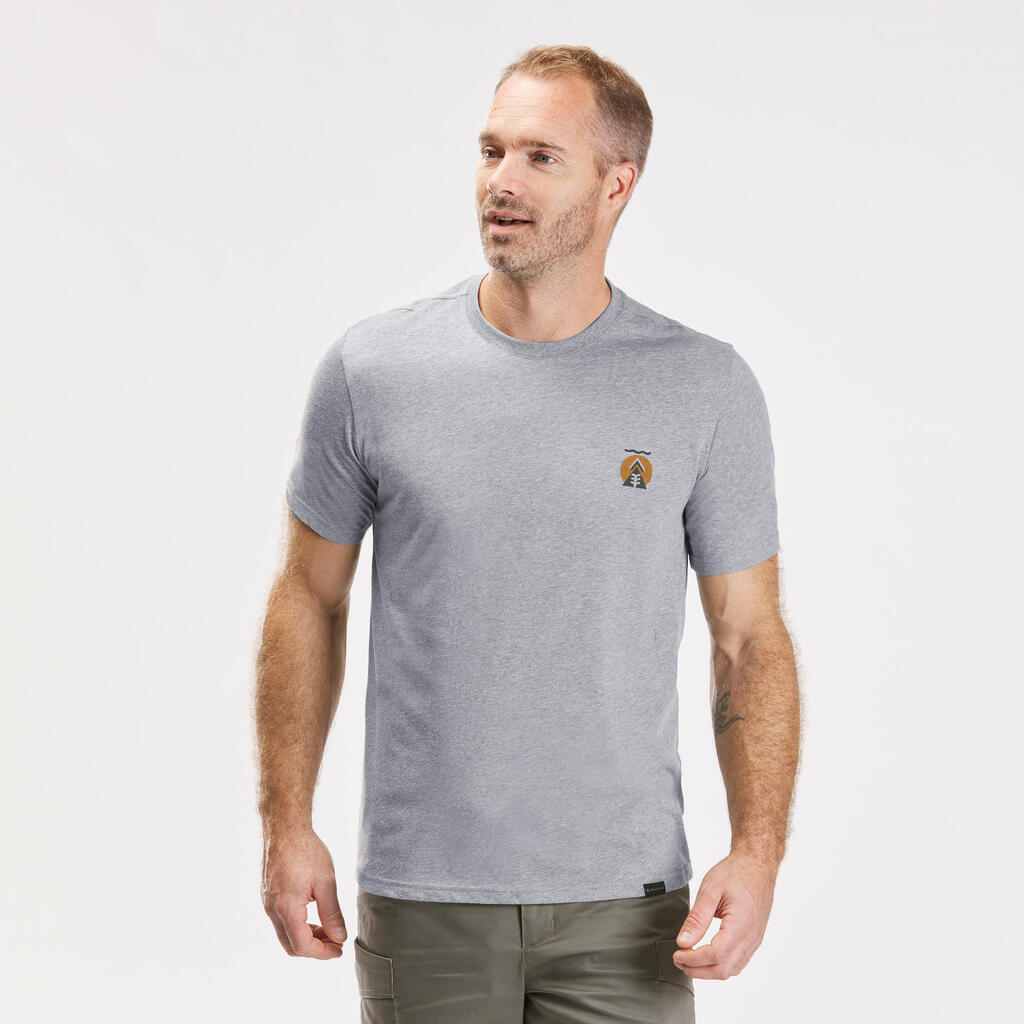 Wander-T-Shirt Naturwandern NH100 Herren 