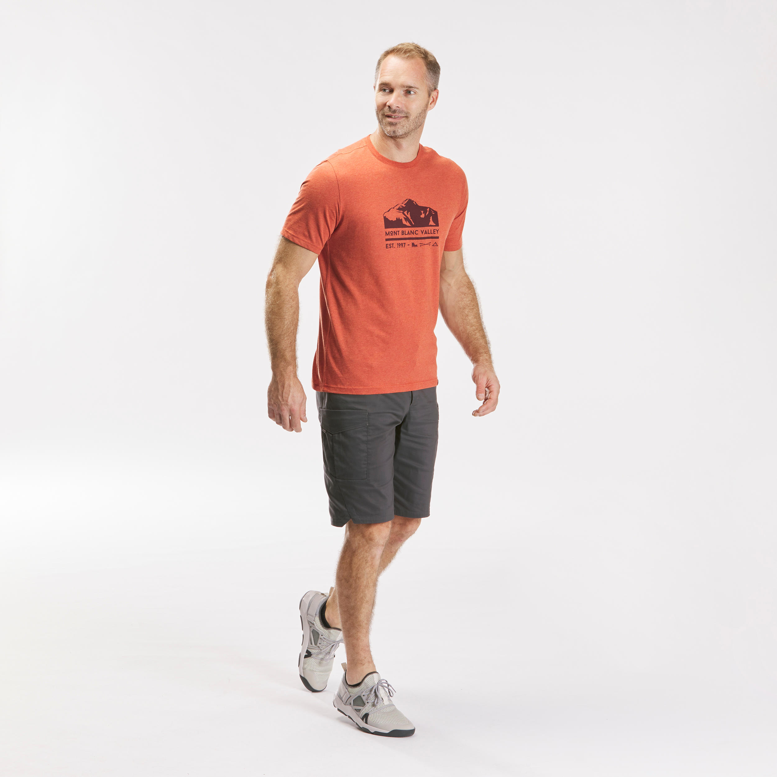 Men's Hiking T-shirt NH500 2/8