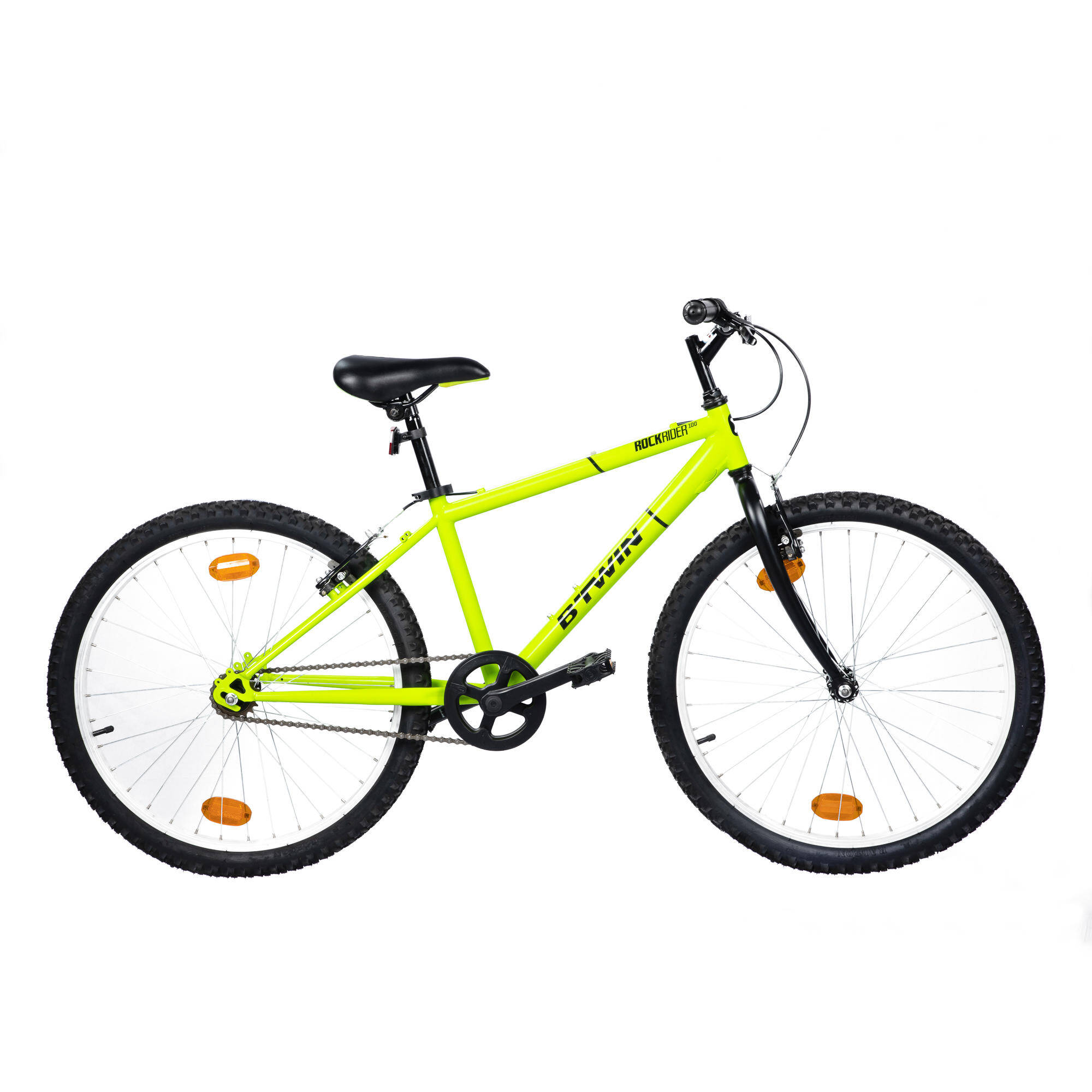 24 INCHES KIDS CYCLE 8-12 YEARS ROCKRIDER 100 -  1