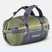 Trekking carry bag - Duffel 500 Extend - 40 to 60 litres - Khaki