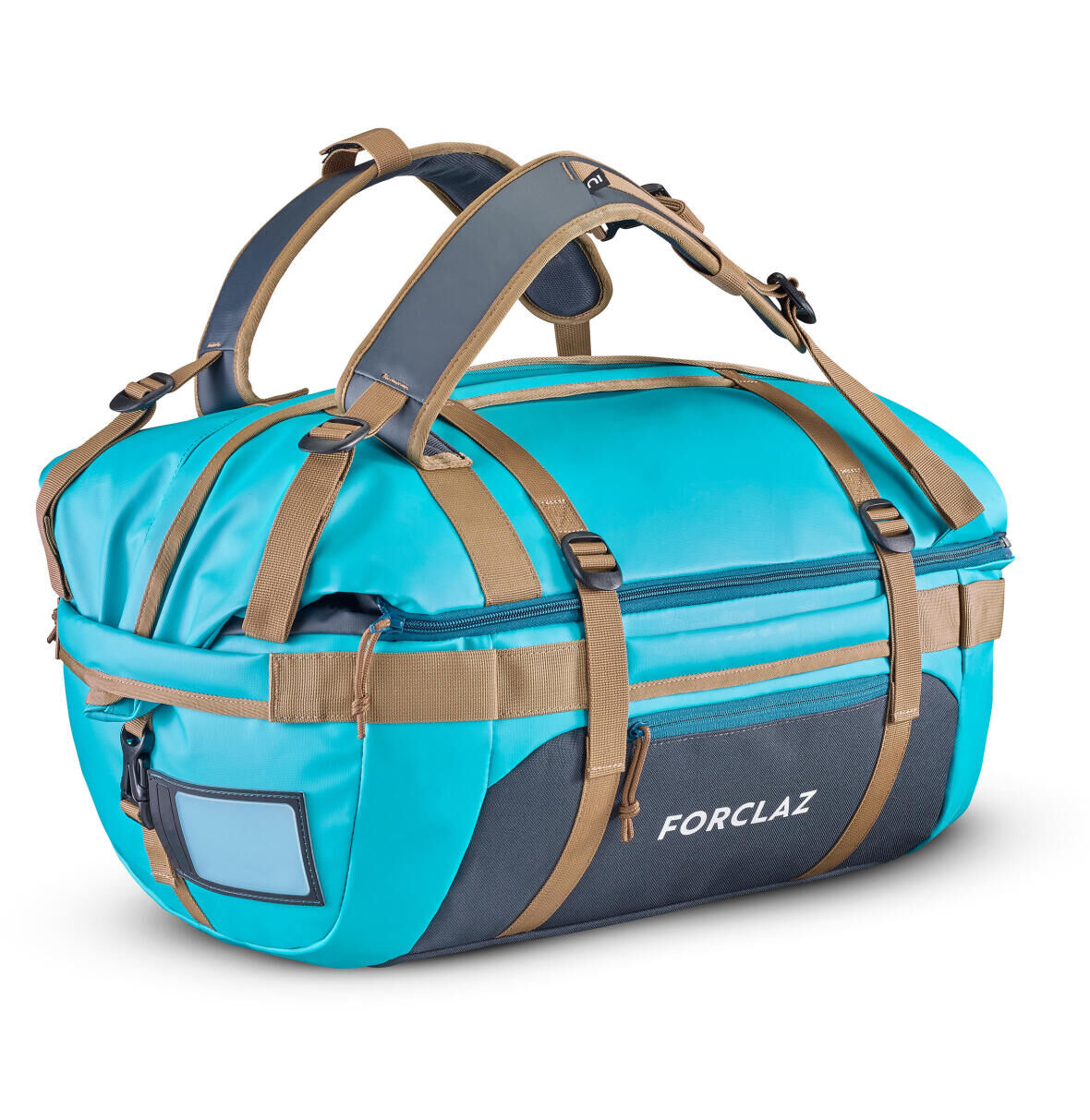 Fazer a reparação de uma mochila de trekking Extend 40/60L Azul