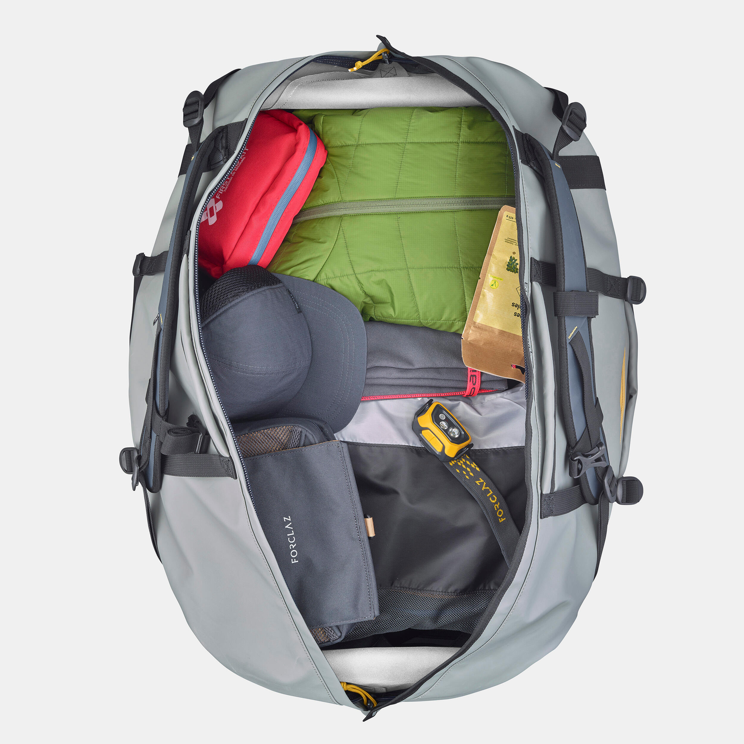 Borsone viaggio TRANSPORT EXTEND | 80-120 litri FORCLAZ | DECATHLON