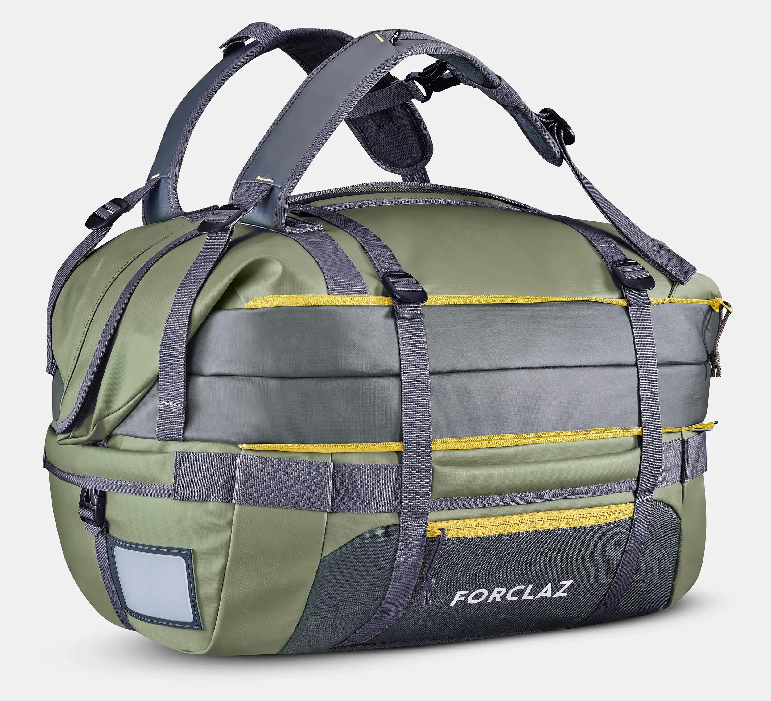 Extension de son sac de voyage Forclaz