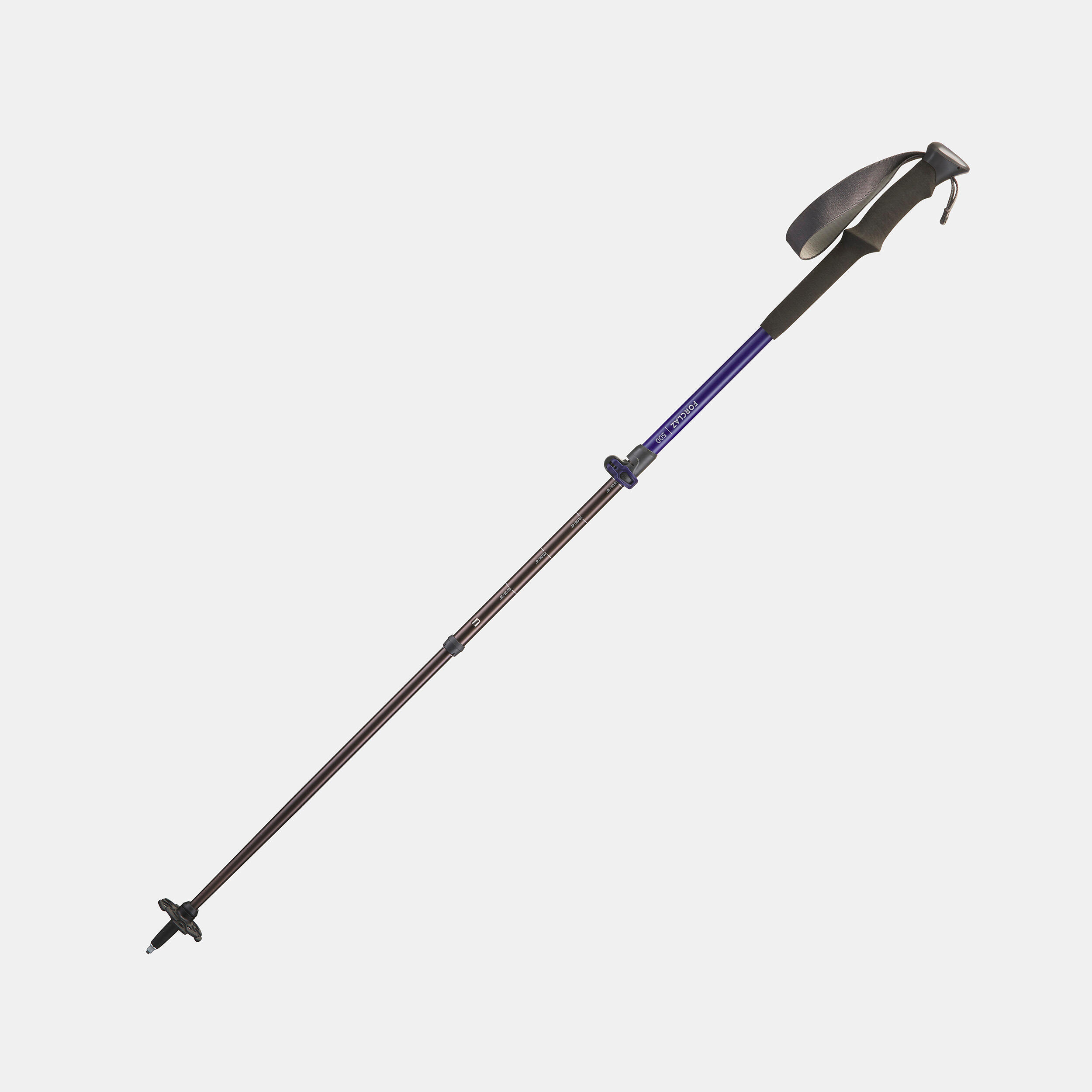 1 Hiking Pole with quick and precise adjustment - MT500 Blue 8/16