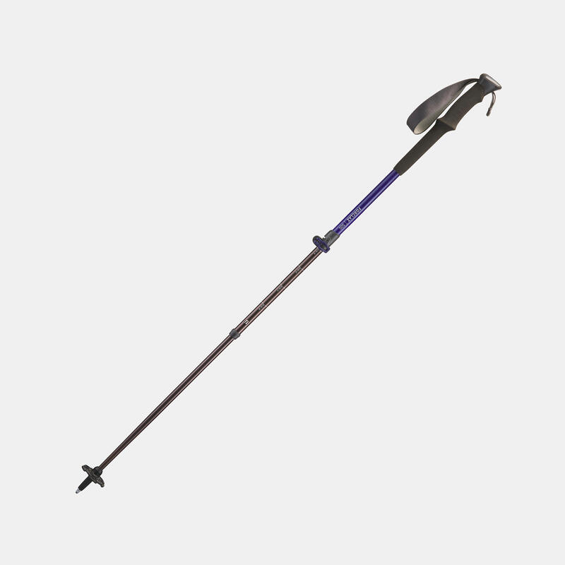 1 Quick and Precise Adjustment Mountain Walking Pole MH500 - Blue