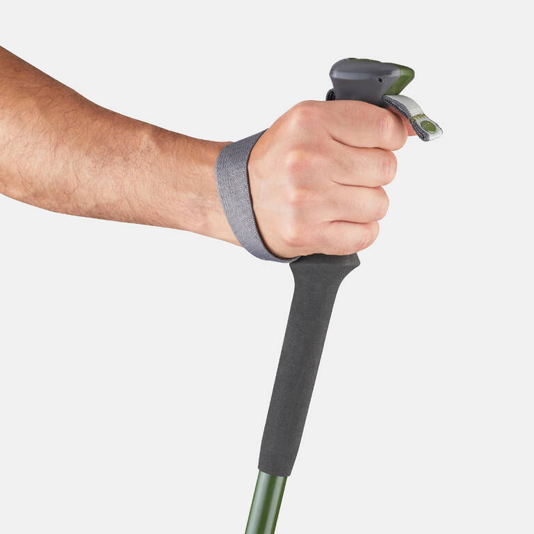 1 Hiking Pole with quick and precise adjustment - MT500 Green