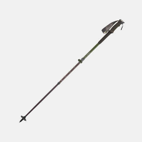 1 Hiking Pole with quick and precise adjustment - MT500 Green