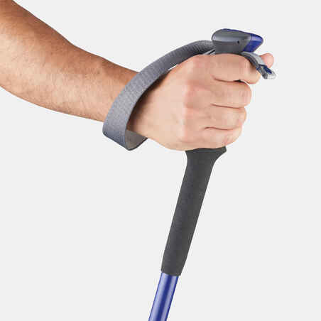 1 Hiking Pole with quick and precise adjustment - MT500 Blue