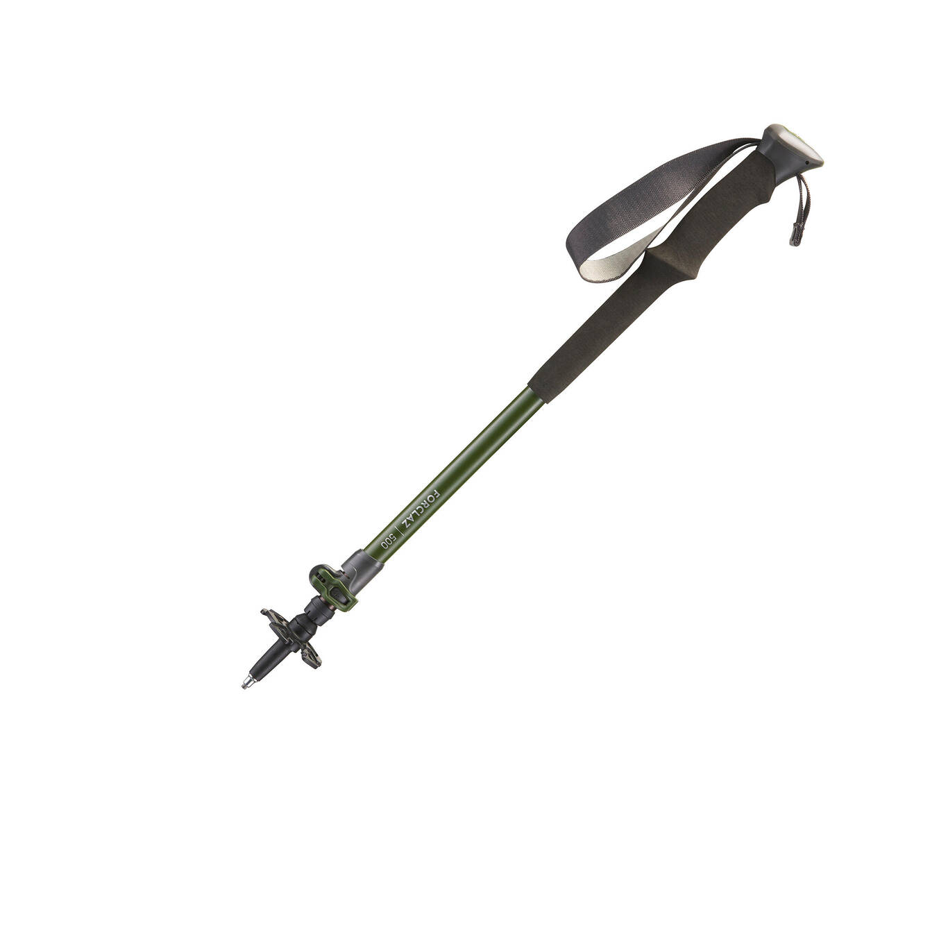 1 Hiking Pole with quick and precise adjustment - MT500 Green