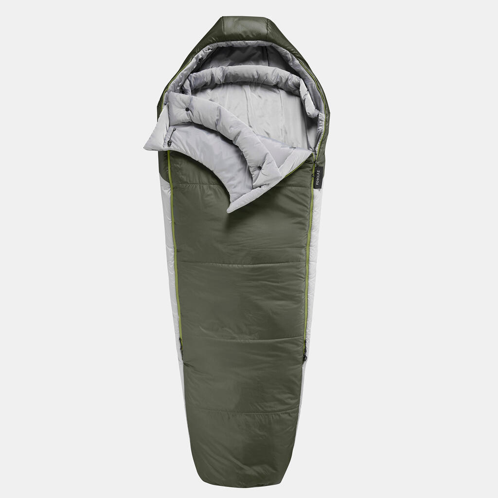 Schlafsack Trekking - MT500 -5 °C Kunstfaser 