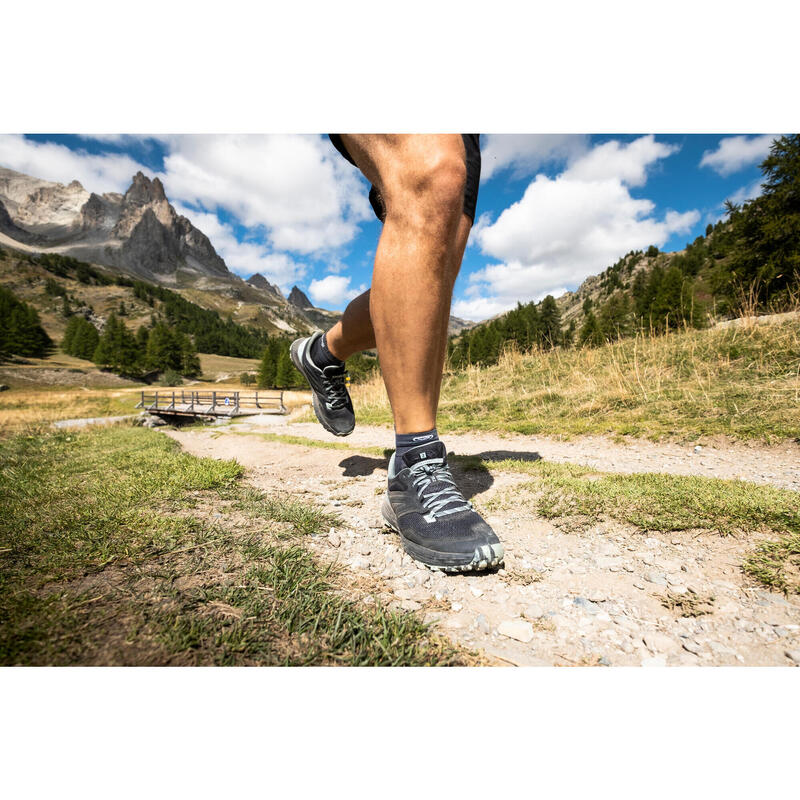 Laufschuhe Herren Trail - TR2 schwarz/grün