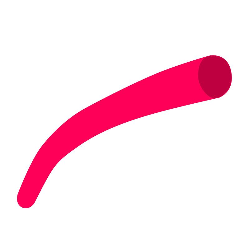 Zwembad noodle in foam roze 118 cm