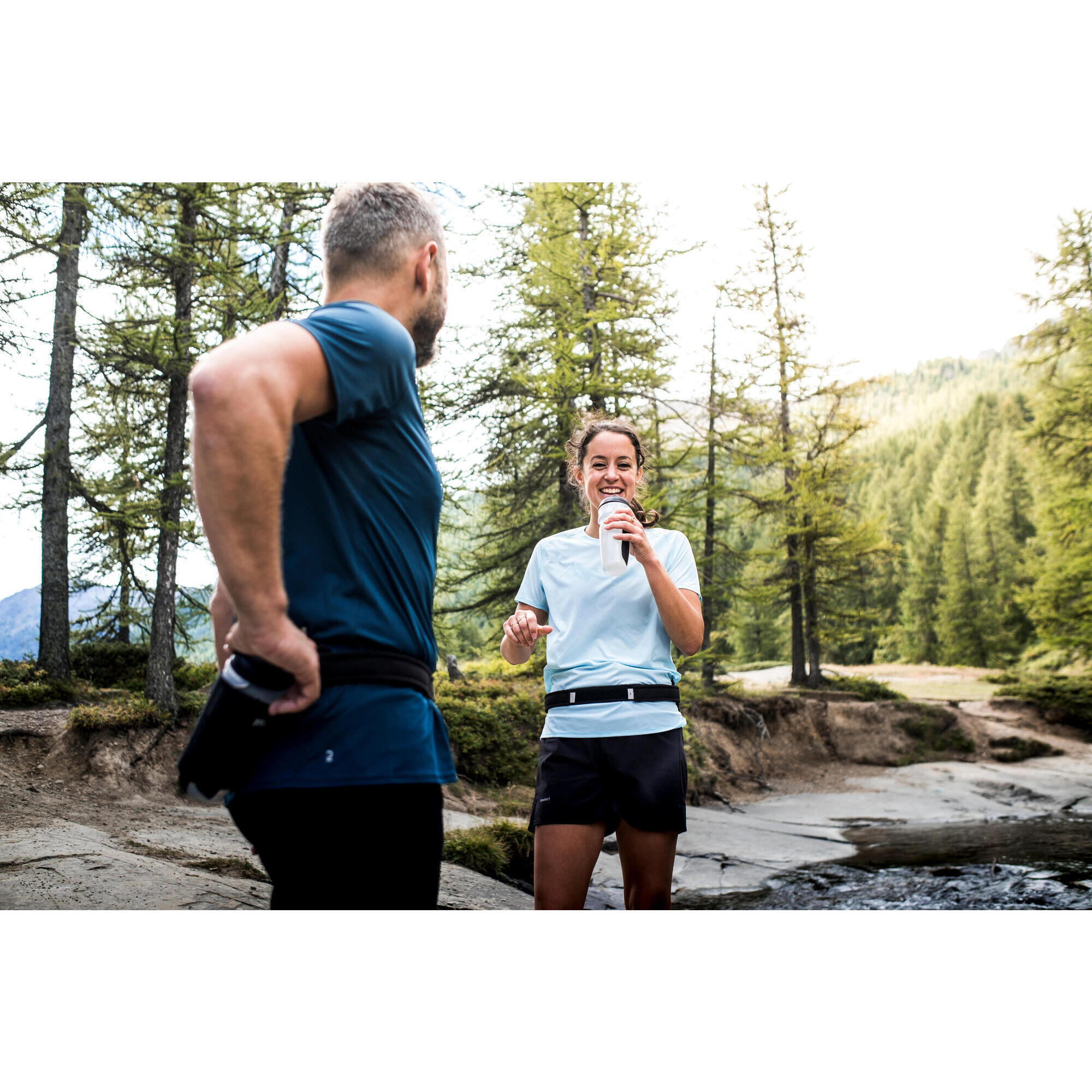 CEINTURE PORTE BIDON TRAIL RUNNING 500 ML VENDUE AVEC BIDON 500 ML