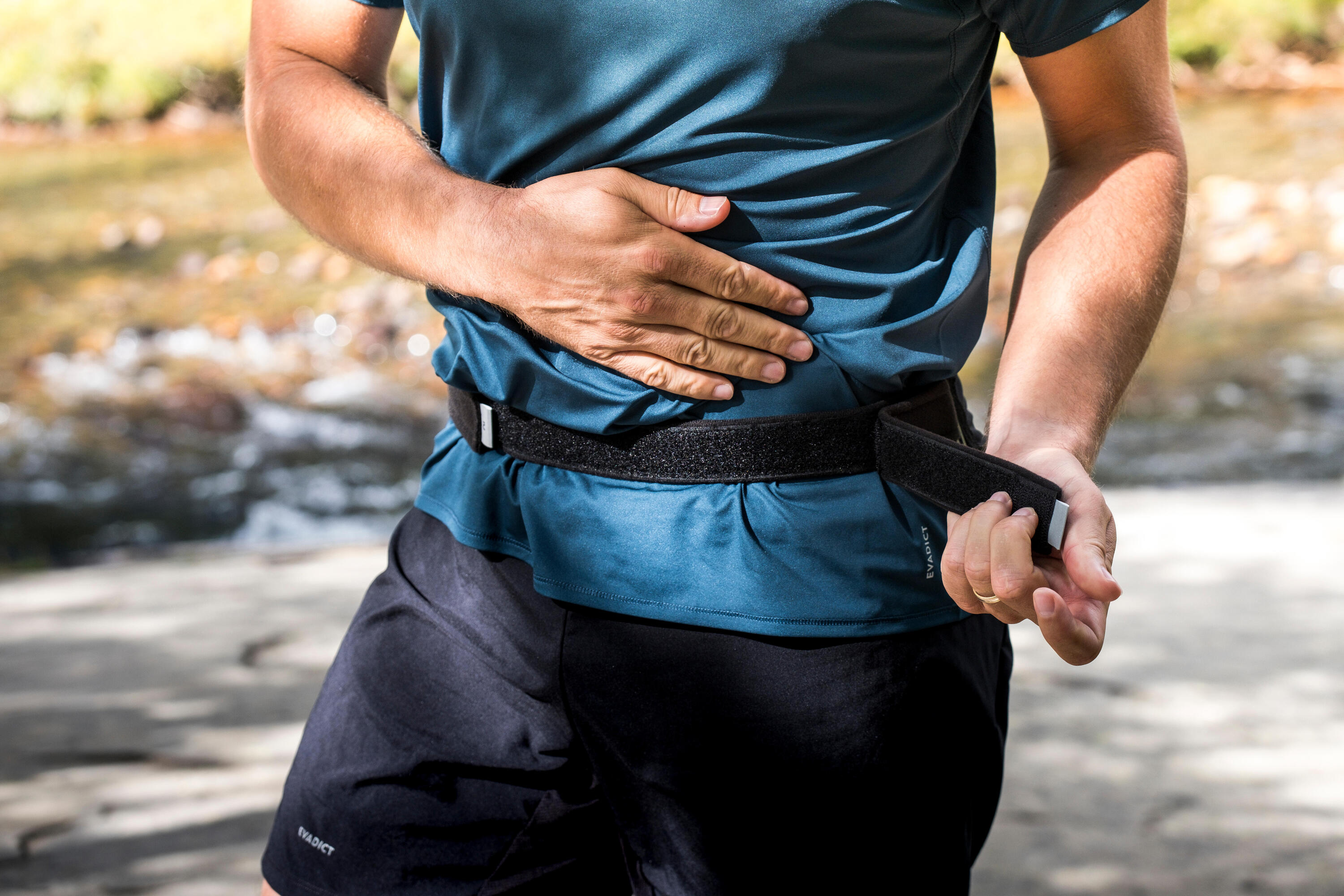 Ceinture d'hydratation de course sur sentier avec bouteille 500 ml 13/17