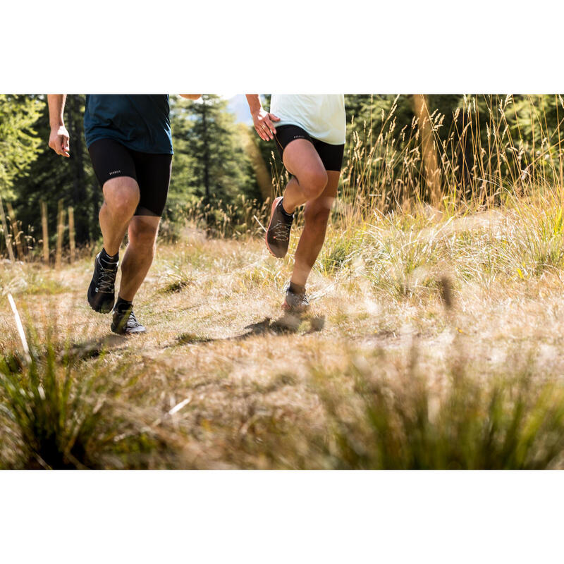 TRAILSCHOENEN VOOR DAMES TR2 ZWART/ROZE/BLAUW