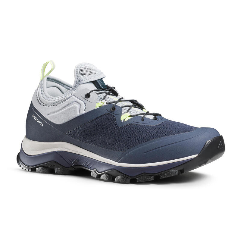 Ultralichte schoenen voor fast hiking dames FH500 grijs