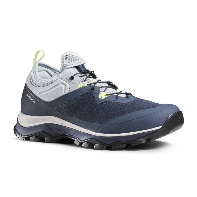 Women’s ultra-light fast hiking shoes - FH500 - grey